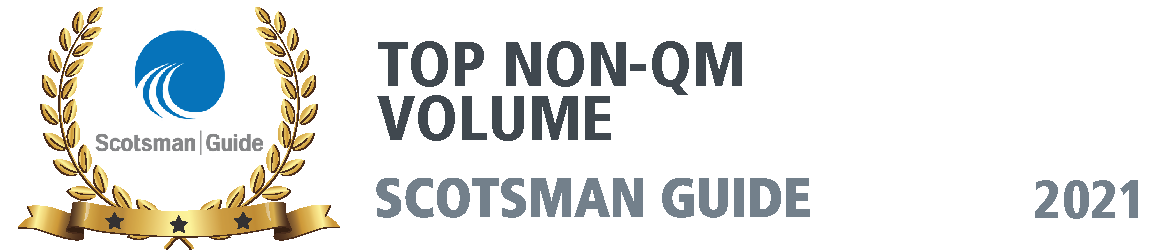 SCOTSMAN Award - Top Non-QM Volume